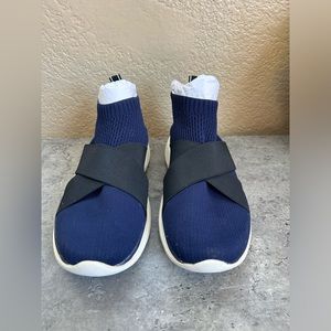 Offers Welcome!! Tory Burch - Tory Sport Navy Bubble Sock Sneakers - Barely Worn